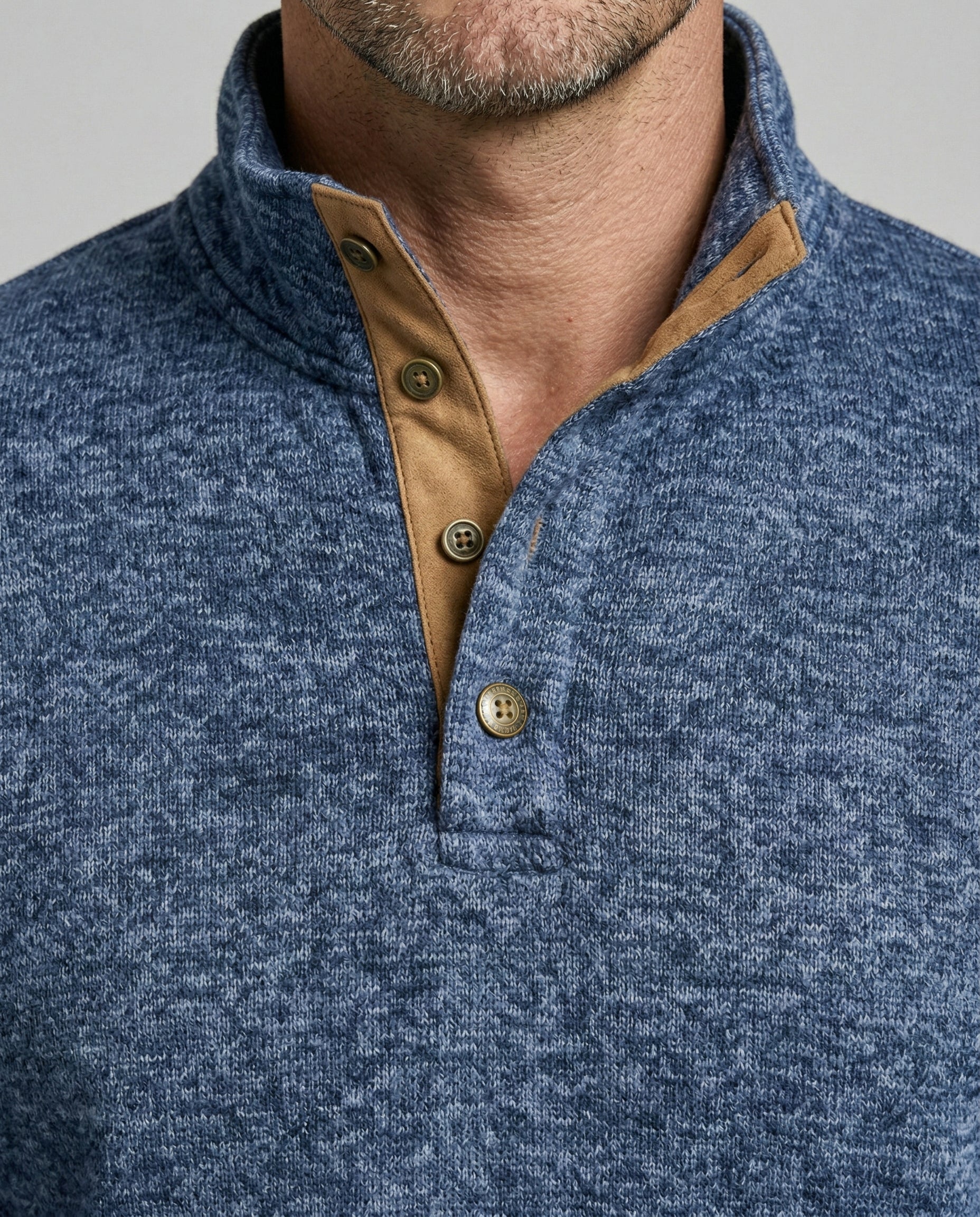 BRUNO™ | CÁRDIGAN ABOTONADO TEXTURA NOBLE